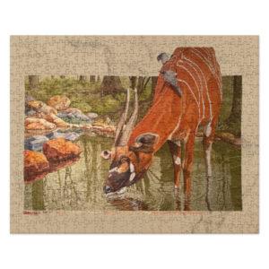 The Jigsaw puzzle Jigsaw puzzle Mountain Bongo
