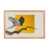 Framed poster, Saxx, the little sparrowhawk rescued by KBOPT - Image 10