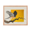 Framed poster, Saxx, the little sparrowhawk rescued by KBOPT - Image 11
