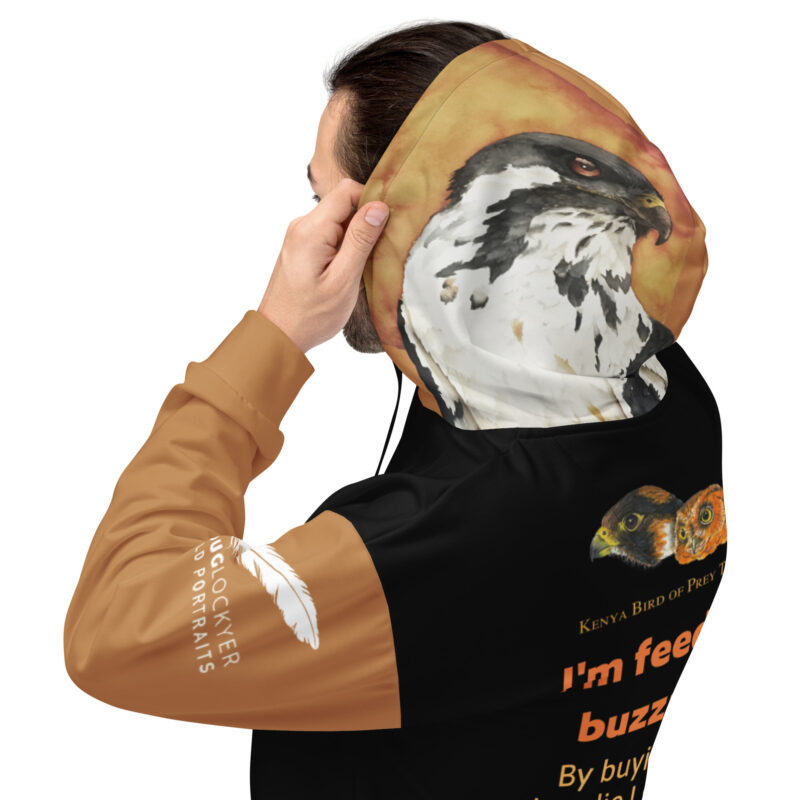 Unisex Hoodie, Feeding buzzards - Image 6