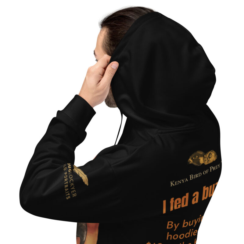 Unisex Allover Print Hoodie, Go feed a buzzard - Image 5