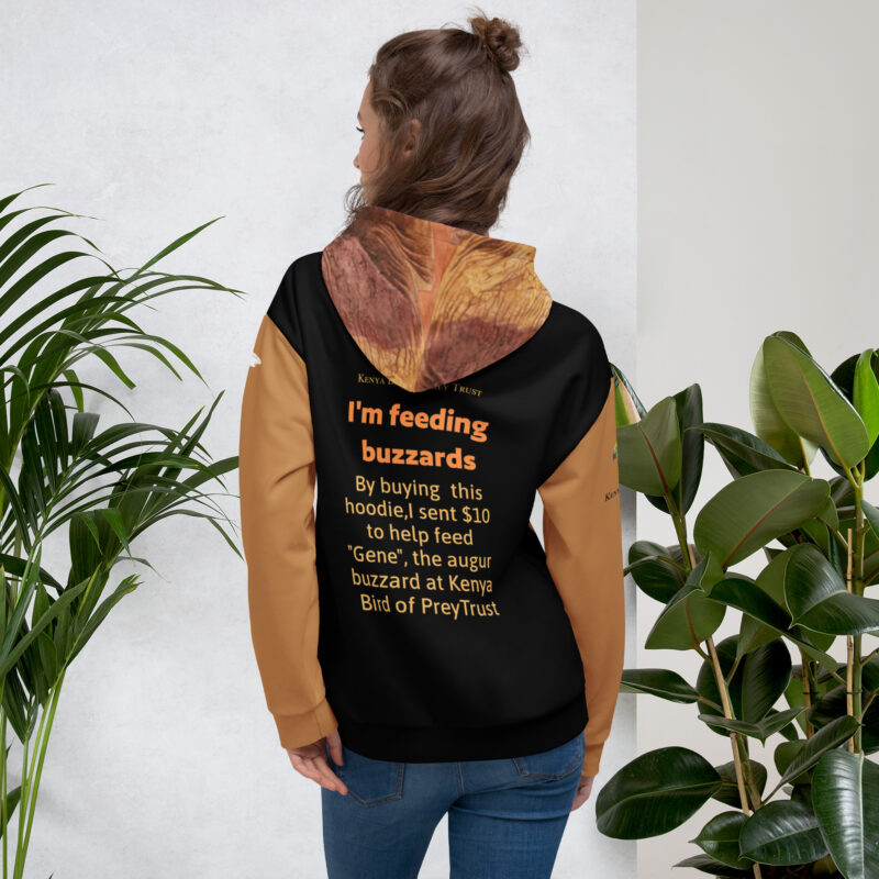 Unisex Hoodie, Feeding buzzards - Image 4