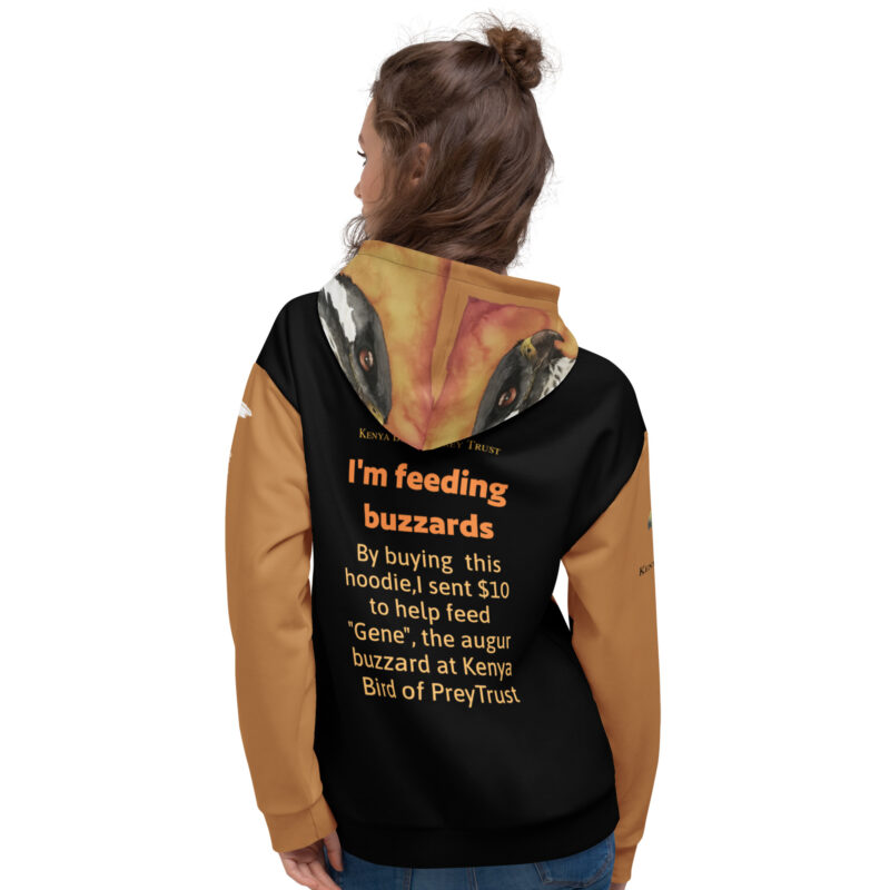 Unisex Hoodie, Feeding buzzards - Image 11