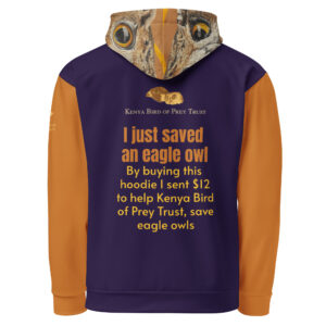 Unisex Hoodie, save the eagle owls