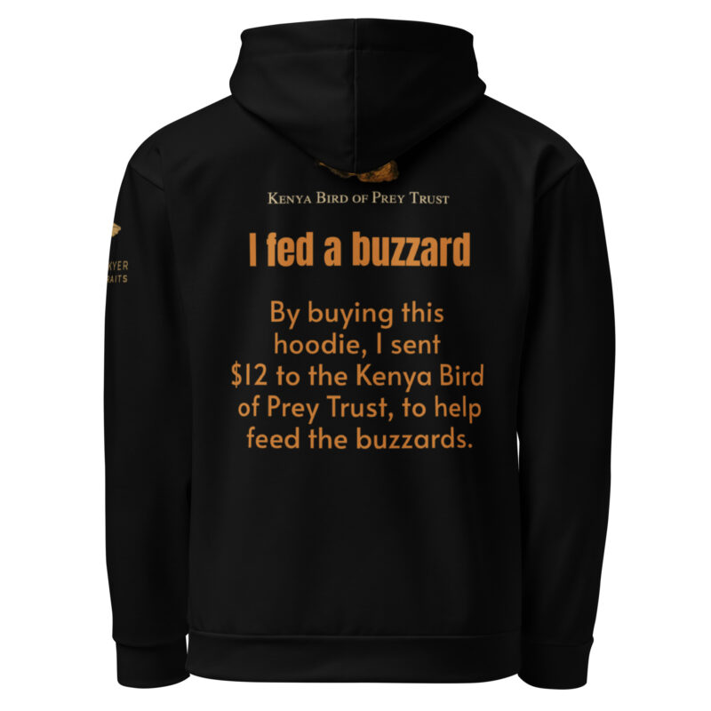 Unisex Allover Print Hoodie, Go feed a buzzard - Image 2