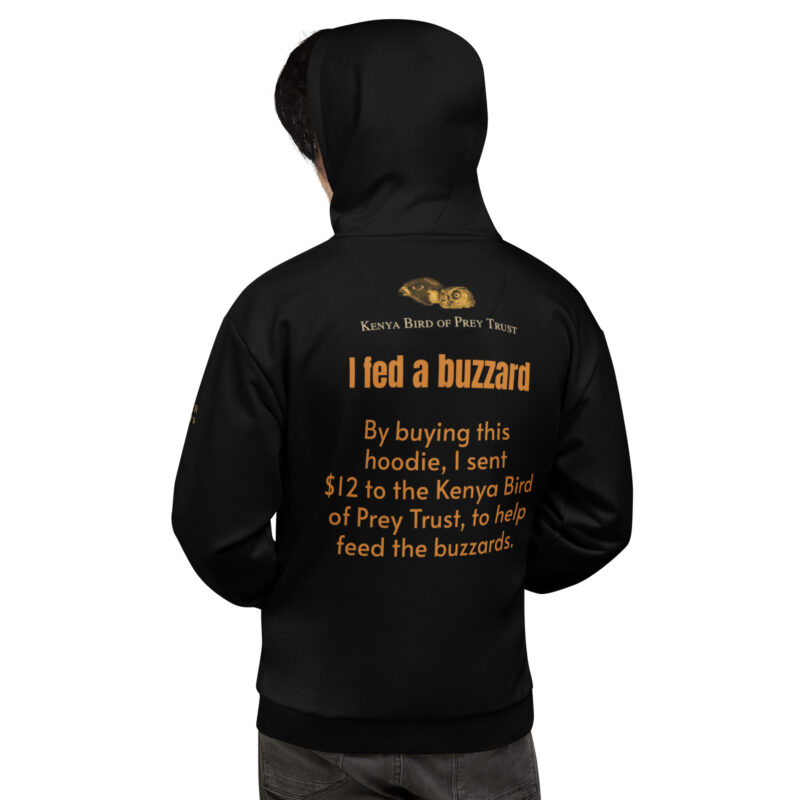 Unisex Allover Print Hoodie, Go feed a buzzard - Image 4