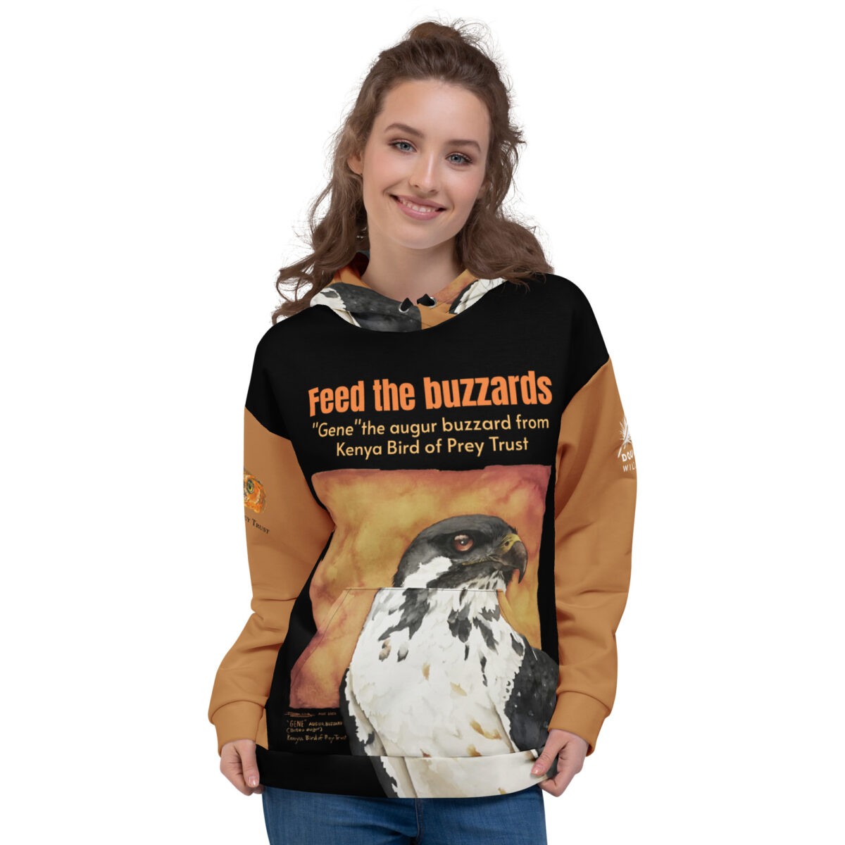 Unisex Hoodie, Feeding buzzards - Image 10