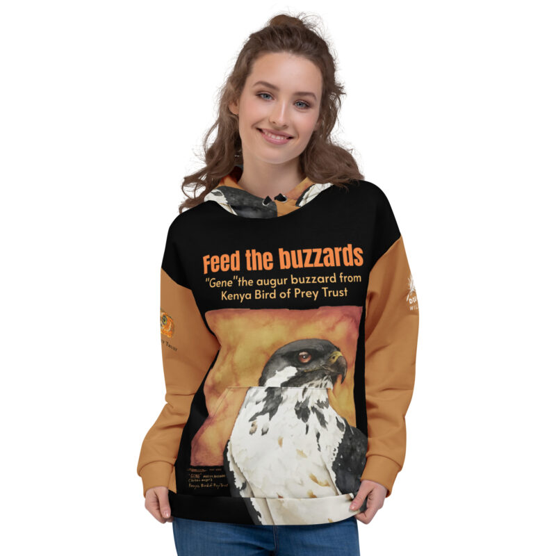 Unisex Hoodie, Feeding buzzards - Image 10