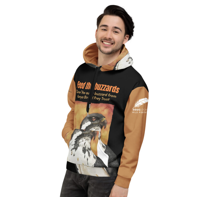 Unisex Hoodie, Feeding buzzards - Image 7