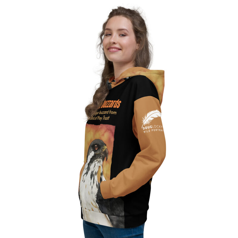Unisex Hoodie, Feeding buzzards - Image 12