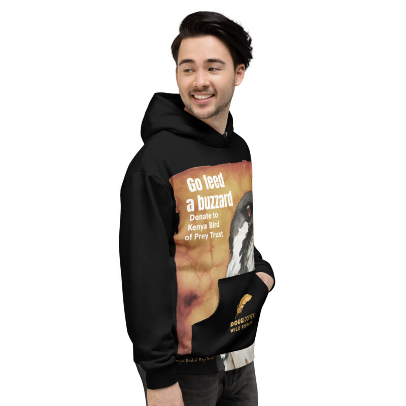 Unisex Allover Print Hoodie, Go feed a buzzard - Image 7