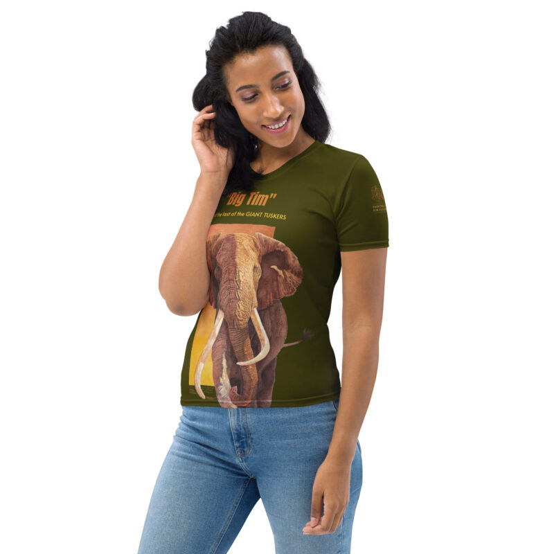 Women's T-shirt, Dk green, Big Tim - Image 2