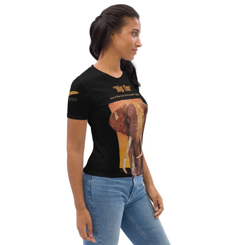 Women's T-shirt, Dk green, Big Tim - Image 10