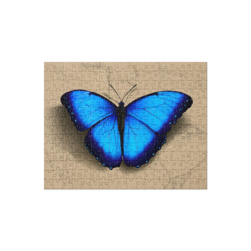 Jigsaw puzzle, Morpho butterfly - Image 2