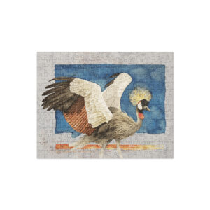 Jigsaw puzzle, Grey-crowned crane