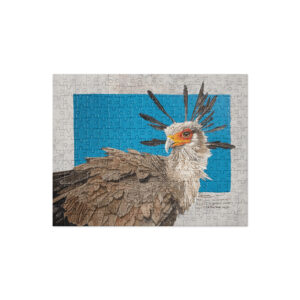 Jigsaw puzzle, "Moneypenny", the secretary bird
