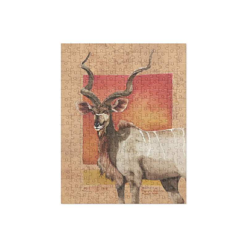 Jigsaw puzzle, greater kudu - Image 2