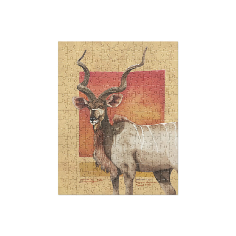 Jigsaw puzzle, greater kudu - Image 2