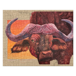 Jigsaw puzzle, Cape buffalo