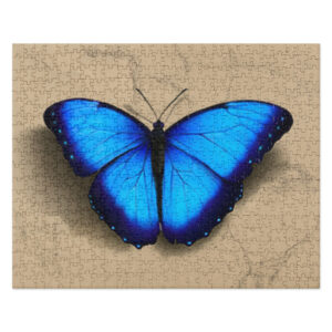 Jigsaw puzzle, Morpho butterfly