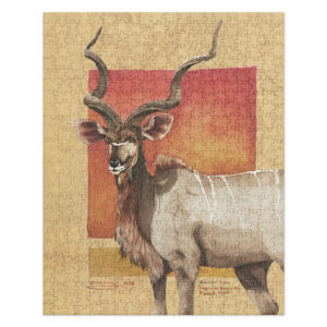 Jigsaw puzzle, greater kudu