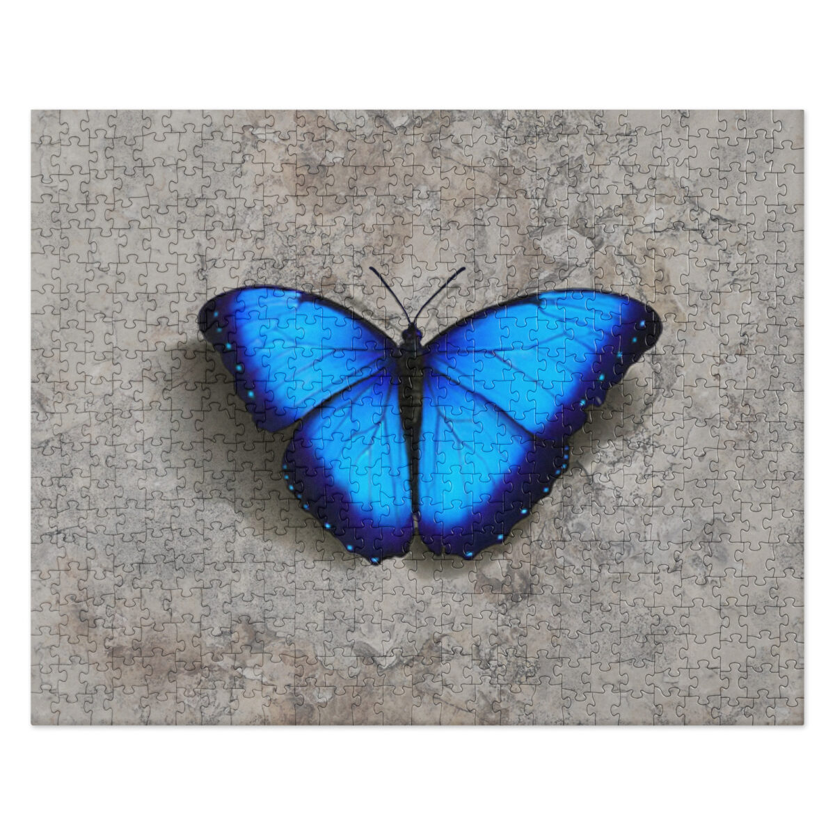Jigsaw puzzle, morpho butterfly - Image 2