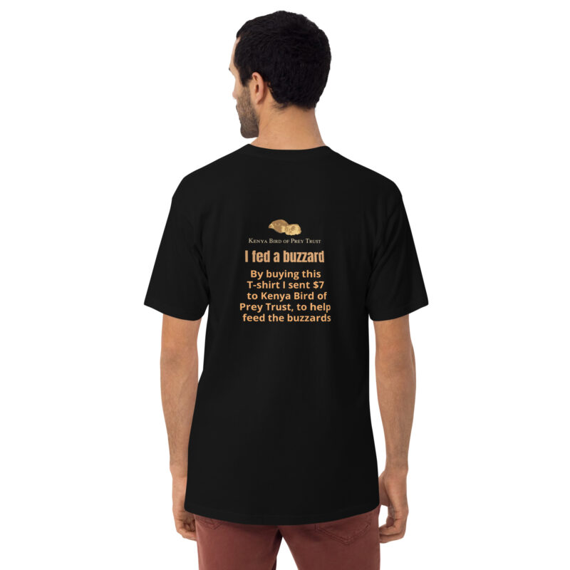 Men’s premium heavyweight tee, feed the buzzards - Image 4