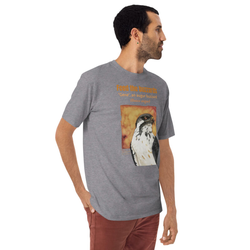Men’s premium heavyweight tee, feed the buzzards - Image 10