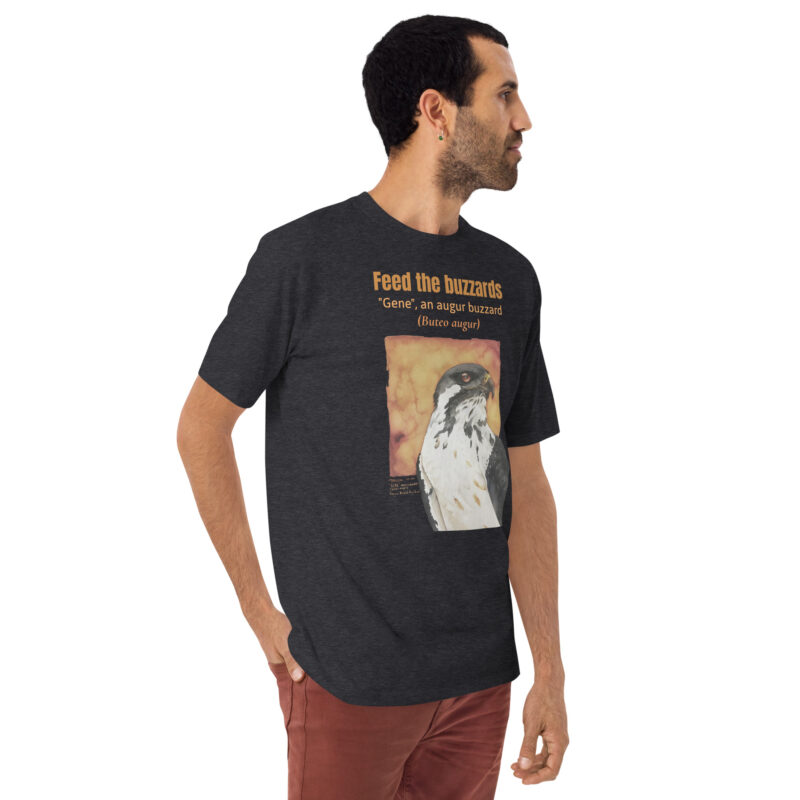 Men’s premium heavyweight tee, feed the buzzards - Image 6