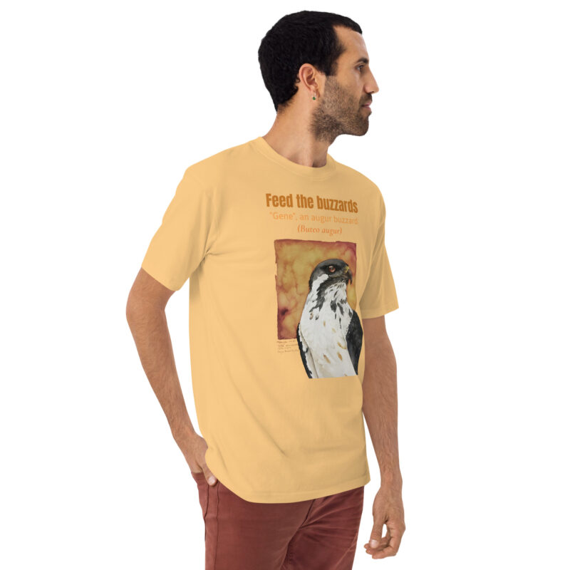 Men’s premium heavyweight tee, feed the buzzards - Image 14