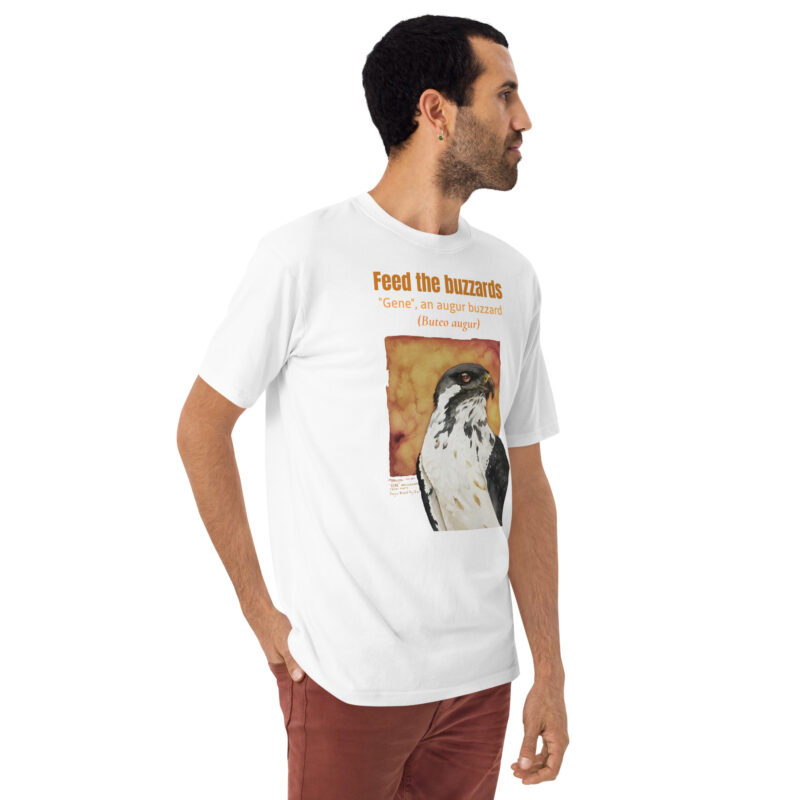 Men’s premium heavyweight tee, feed the buzzards - Image 18