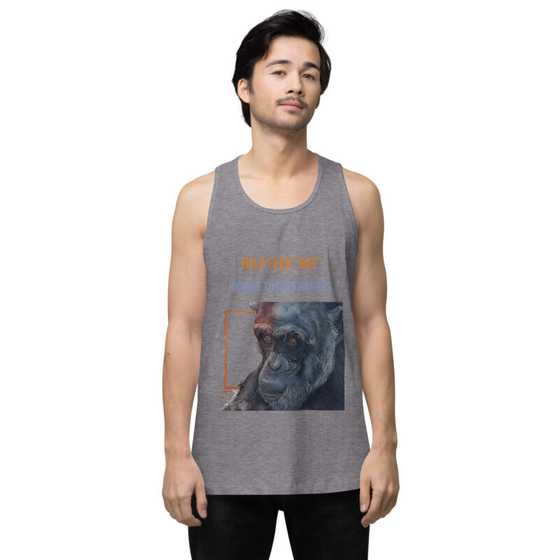 Men’s premium tank top - Image 36