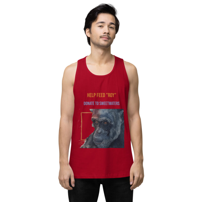 Men’s premium tank top - Image 11