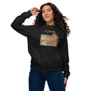 Unisex eco raglan hoodie, Save the bongo