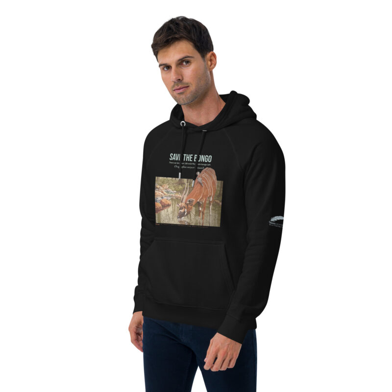 Unisex eco raglan hoodie - Image 7