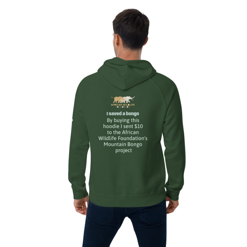 Unisex eco raglan hoodie, save the bongo - Image 23