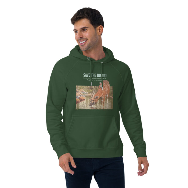 Unisex eco raglan hoodie - Image 29