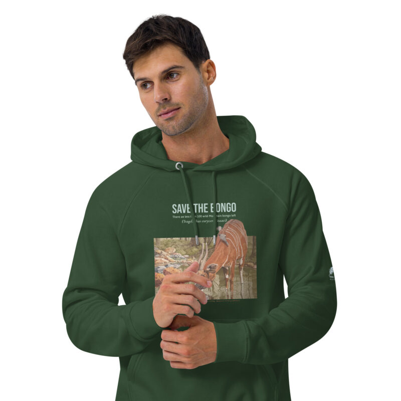Unisex eco raglan hoodie - Image 30