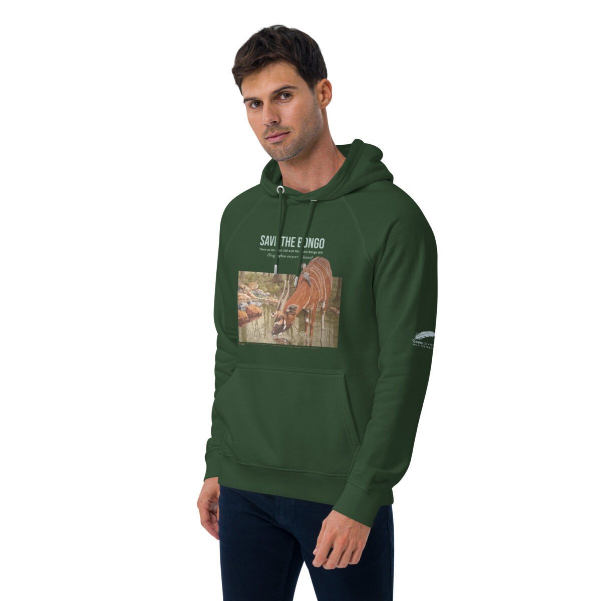 Unisex eco raglan hoodie, save the bongo - Image 34