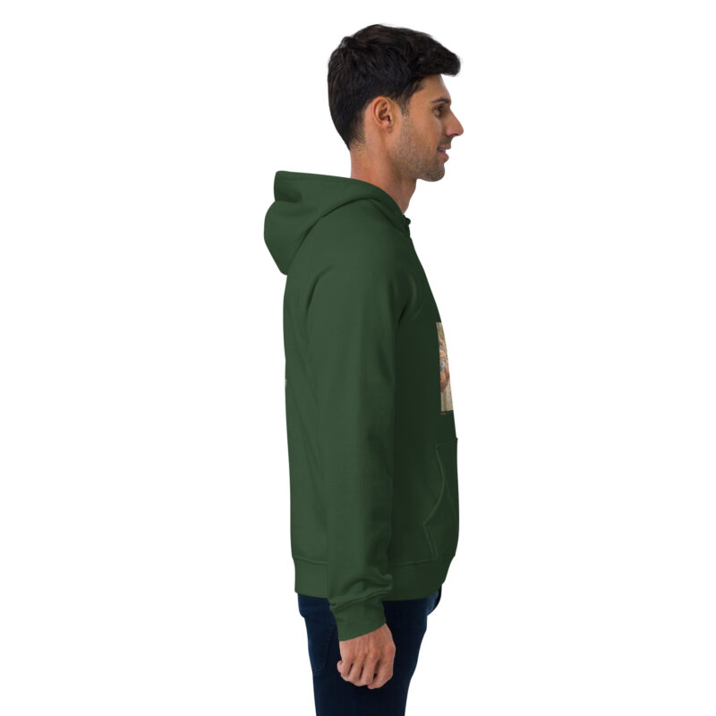 Unisex eco raglan hoodie - Image 35