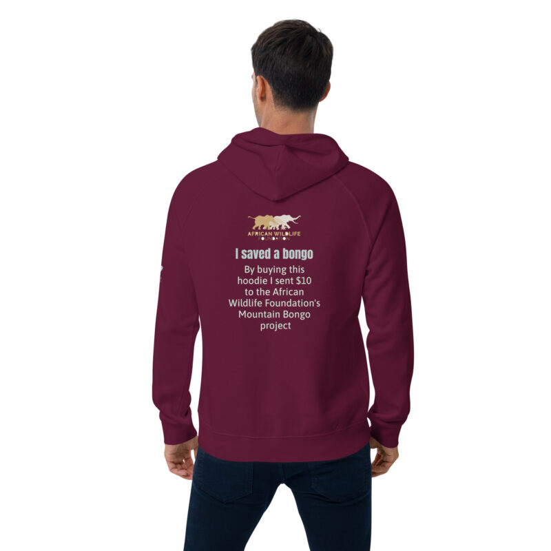Unisex eco raglan hoodie - Image 14