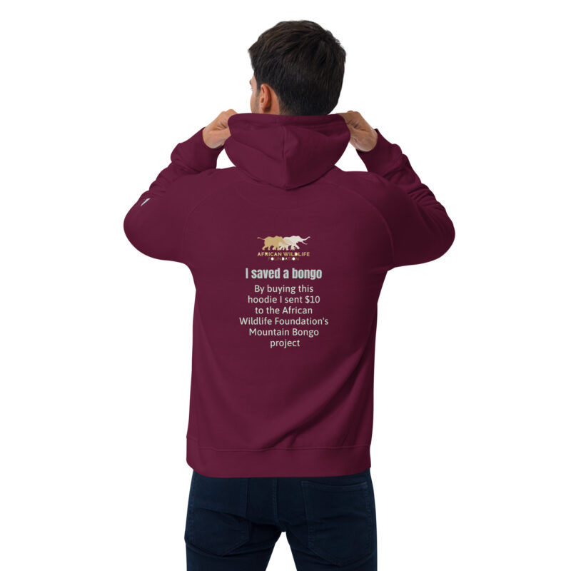 Unisex eco raglan hoodie - Image 13