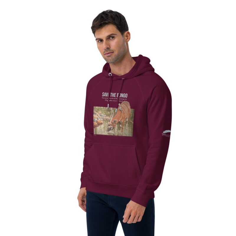 Unisex eco raglan hoodie - Image 16