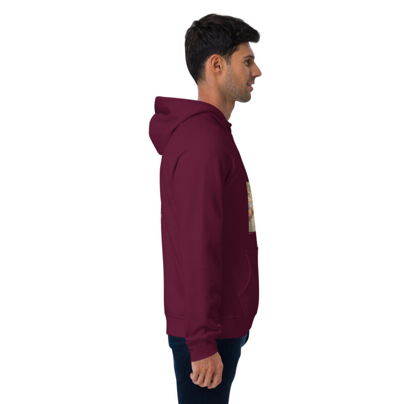Unisex eco raglan hoodie - Image 17