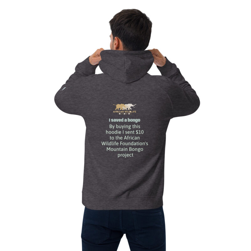 Unisex eco raglan hoodie, save the bongo - Image 13