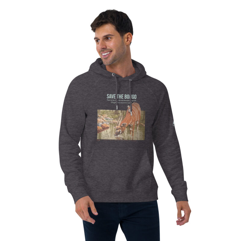 Unisex eco raglan hoodie - Image 20