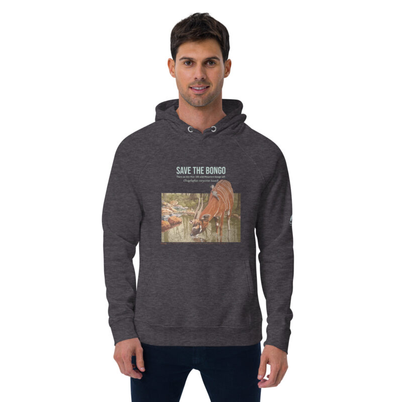 Unisex eco raglan hoodie - Image 19