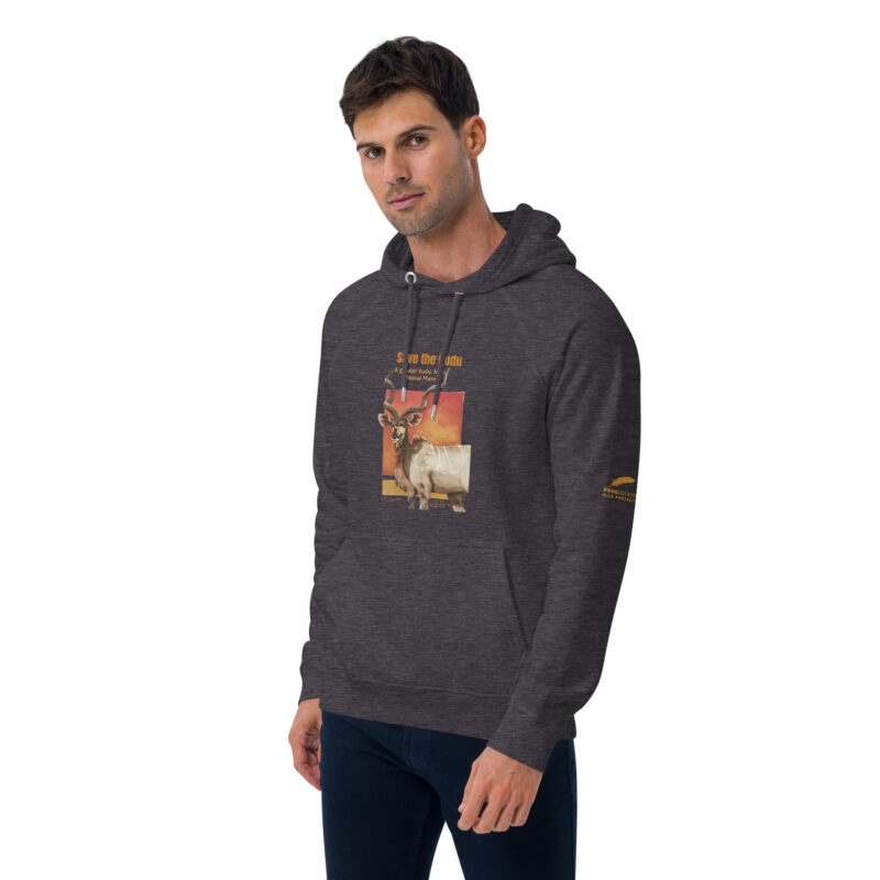Unisex eco raglan hoodie, Save the Kudu - Image 40