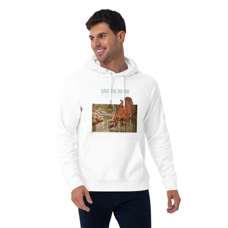 Unisex eco raglan hoodie - Image 38