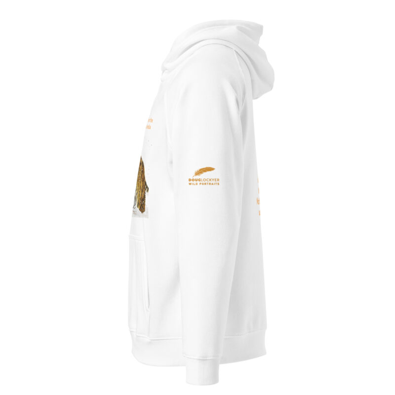Unisex eco raglan hoodie, bengal tiger - Image 18